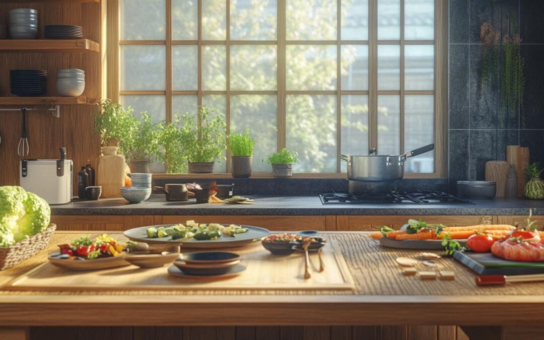 Plaques japonaises de cuisine : cuisinez sainement avec des sauces maison sans matières grasses