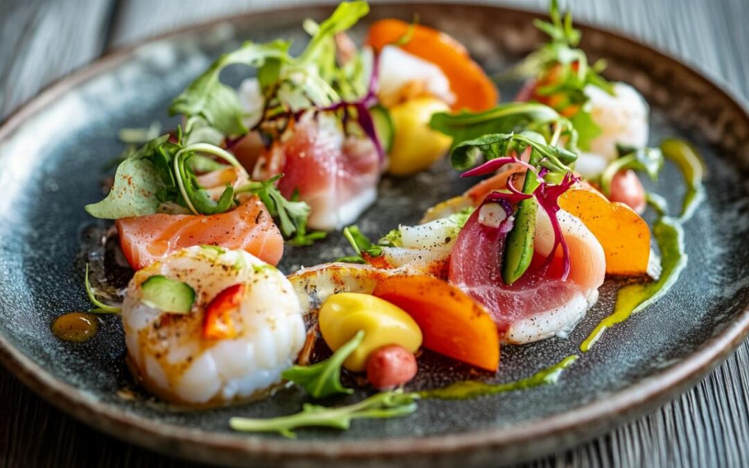 Les secrets du dressage assiette entrée froide : les astuces des chefs végétariens